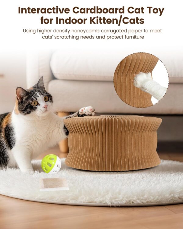 Magnetic Multi-Shape Cat Scratcher Toy product image Magnetic Multi-Shape Cat Scratcher Toy product image