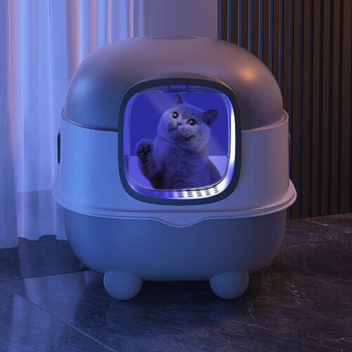 Oversized Fully Enclosed Cat Litter Box Oversized Fully Enclosed Cat Litter Box