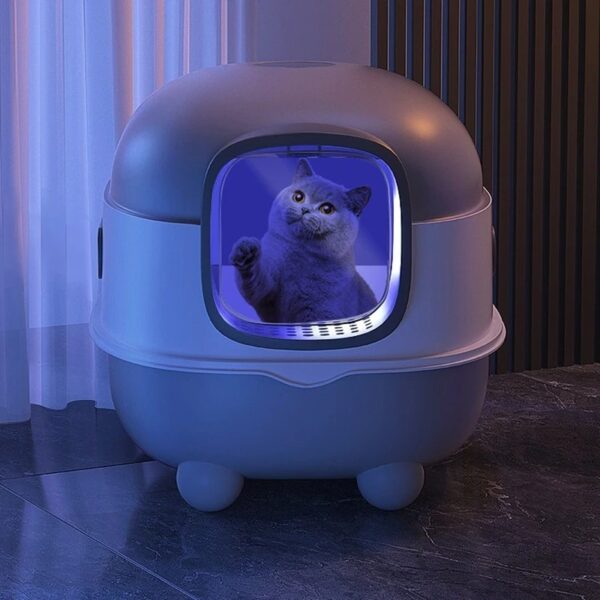 Oversized Fully Enclosed Cat Litter Box Oversized Fully Enclosed Cat Litter Box
