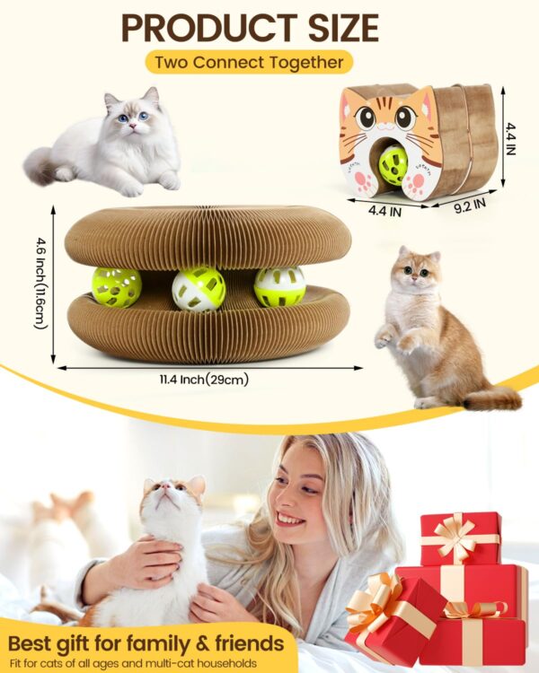 Magnetic Multi-Shape Cat Scratcher Toy product image Magnetic Multi-Shape Cat Scratcher Toy product image