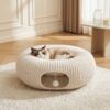 Collapsible Flannel Cat Tunnel Bed product image
