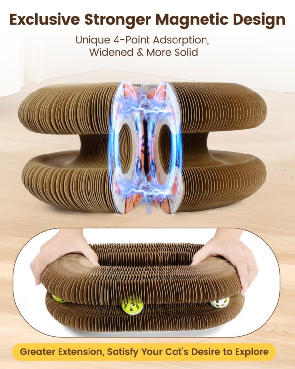 Magnetic Multi-Shape Cat Scratcher Toy product image Magnetic Multi-Shape Cat Scratcher Toy product image