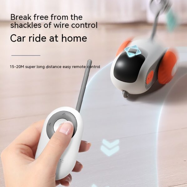 Remote-Controlled Interactive Cat Car Toy product image