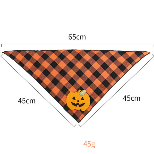 Halloween Pumpkin Bandana for Dogs product image
