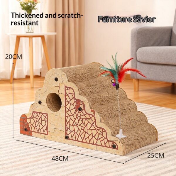 Corrugated Cardboard Scratching Post product image Corrugated Cardboard Scratching Post product image