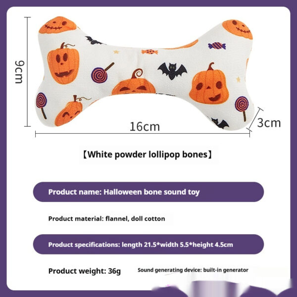 Voice Pet Halloween Bone Toy product image Voice Pet Halloween Bone Toy product image