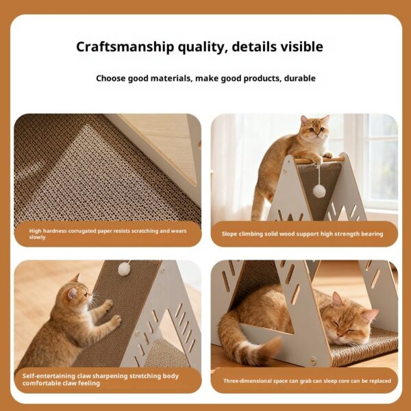 Cat Scratching Board and Nest product image Cat Scratching Board and Nest product image