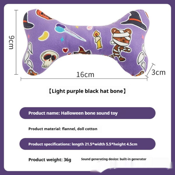 Voice Pet Halloween Bone Toy product image Voice Pet Halloween Bone Toy product image