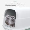 Fully Enclosed Cat Litter Box product image Fully Enclosed Cat Litter Box product image