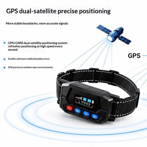 Smart GPS Wireless Fence and Tracking Training Collar Smart GPS Wireless Fence and Tracking Training Collar