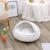 2-in-1 Plush Hooded Pet Bed product image