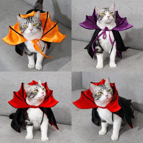 Halloween Cloak Festival Clothing Cat Clothes