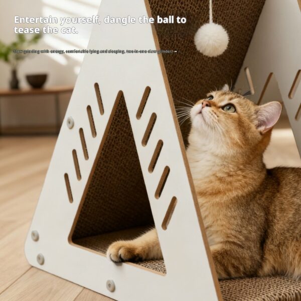 Cat Scratching Board and Nest product image Cat Scratching Board and Nest product image