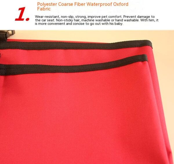 Waterproof Dog Car Seat Cushion product image