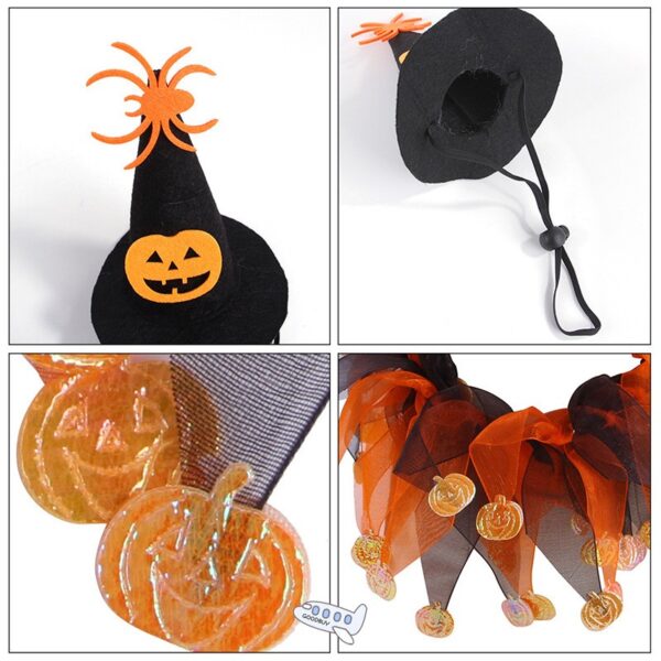Halloween Hat and Collar Set for Cats and Small Dogs product image Halloween Hat and Collar Set for Cats and Small Dogs product image