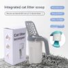 Portable Cat Litter Scoop with Waste Bag Holder Portable Cat Litter Scoop with Waste Bag Holder
